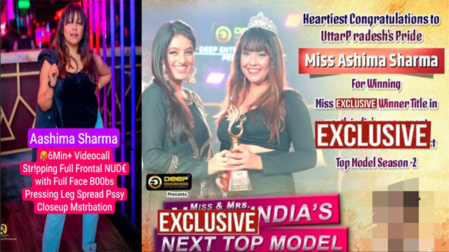 Aashima Sharma – Beauty Contest Winner – Most Exclusive 6Min
