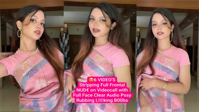 Famous Tiktoker – Latest Trending Most Exclusive – Full Frontal Nude -with Full Face