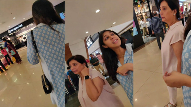 At Shopping Mall Random Underskirt Panty And Naked