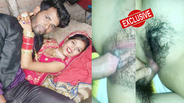 Newly Married Village Young Girl Pussy Fucked Husband