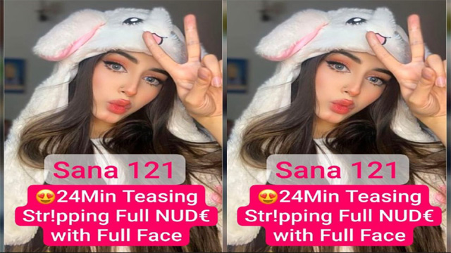 Beautiful Snapchat Girl Sana 24Min Premium Live