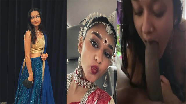 Cute Hot Indian Babe Classic Dancer Sucking Dick