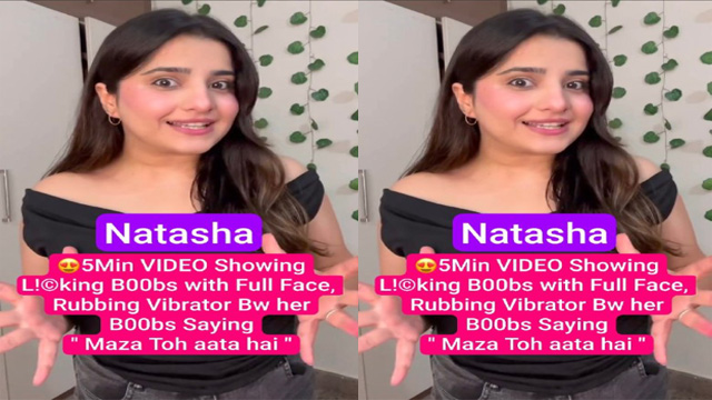 Maza Toh aata hai – Natasha Busty Showing Boobs