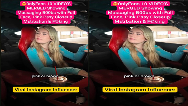 Viral Instagram Influencer – OnlyFans Showing & Fucking