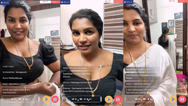 Mallu Makeup Artist Reshma – Paid App Live show