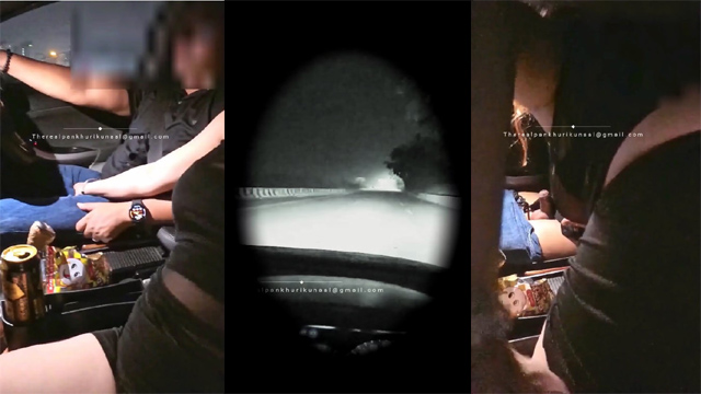 Desi Maal Pankhuri – Lover’s Sex In Car