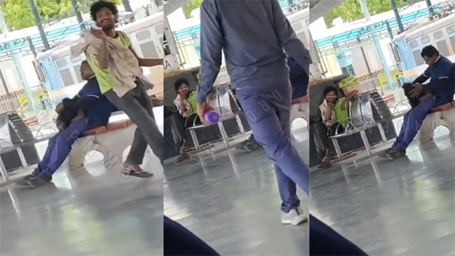 Indian Crazy Guy Getting Blowjob In – Railway Station In Public Capchar Viral Porn Video