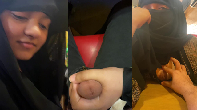 Hot Girl Boobs Restaurant Publicly  & Giving Blowjob Take Cum