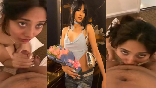 Horny Babe Baddie Sloppy Bj Deepthroat Sucking