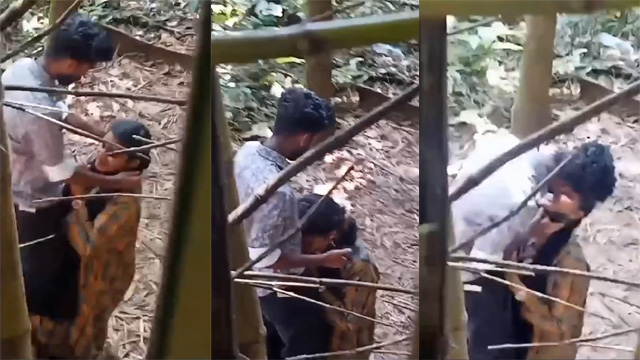 Indian School Girl Outdoor Blowjob – Recorded Secretly Viral Mms Video