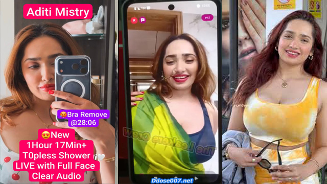 Aditi Mistry Wet Boobs – Topless Pressing Pussy Rub MMS