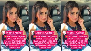 Meetii Kalher New African Boyfriend Riding Blowjob & Fucking