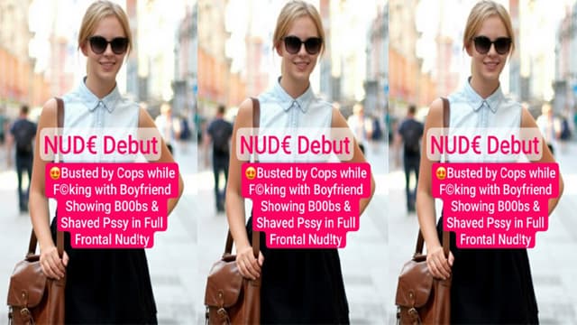 Suepr Debut gets Busted by Cops Fucking with Boyfriend Full Frontal